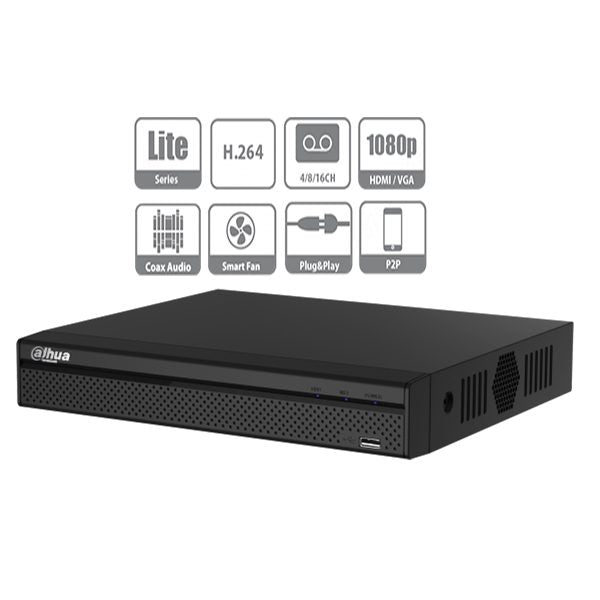DAHUA 16 CHANNEL UPTO 5MP SUPPORTED XVR-5116HS-S2 - KUN TRADERS