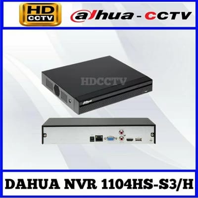 Dahua 4 CHANNEL DHI-NVR1104HS-S3/H - KUN TRADERS