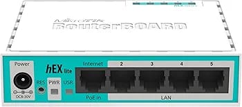 MIKROTIK ROUTERBOARD HEX LITE 5 PORTS ROUTER RB750 R2 - KUN TRADERS