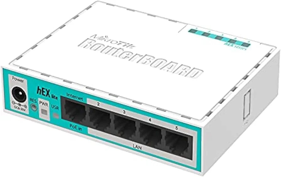 MIKROTIK ROUTERBOARD HEX LITE 5 PORTS ROUTER RB750 R2 - KUN TRADERS