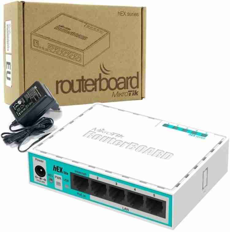 MIKROTIK ROUTERBOARD HEX LITE 5 PORTS ROUTER RB750 R2 - KUN TRADERS