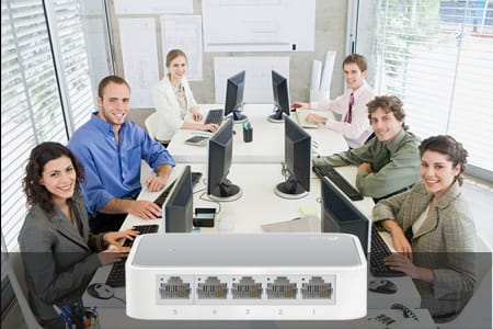 TP-LINK TL-SF1005D 5-PORT FAST ETHERNET UNMANAGED SWITCH (NON POE+NON GIGA+5 PORT SWITCH) - KUN TRADER