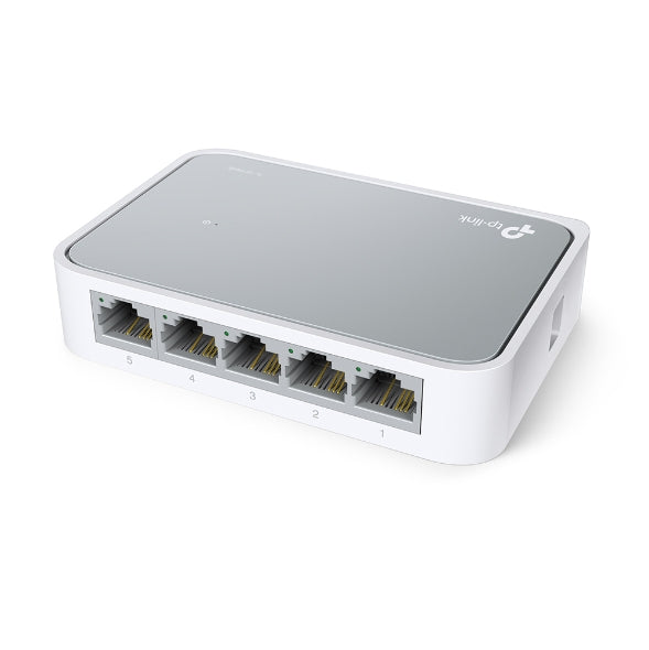 TP-LINK TL-SF1005D 5-PORT FAST ETHERNET UNMANAGED SWITCH (NON POE+NON GIGA+5 PORT SWITCH) - KUN TRADER