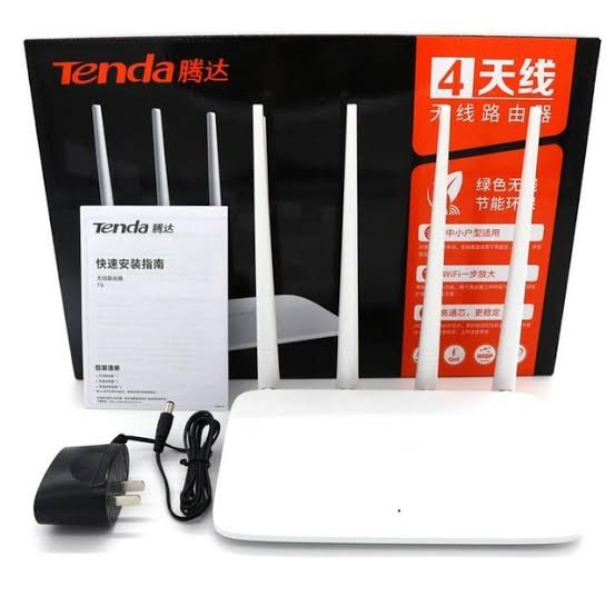TENDA F6 4 ANTENNA WIRELESS ROUTER - KUN TRADERS
