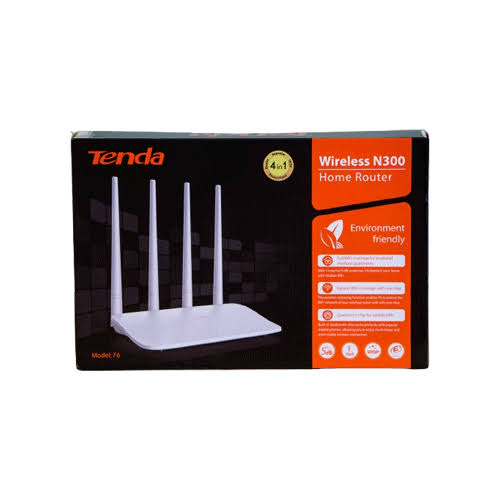 TENDA F6 4 ANTENNA WIRELESS ROUTER - KUN TRADERS
