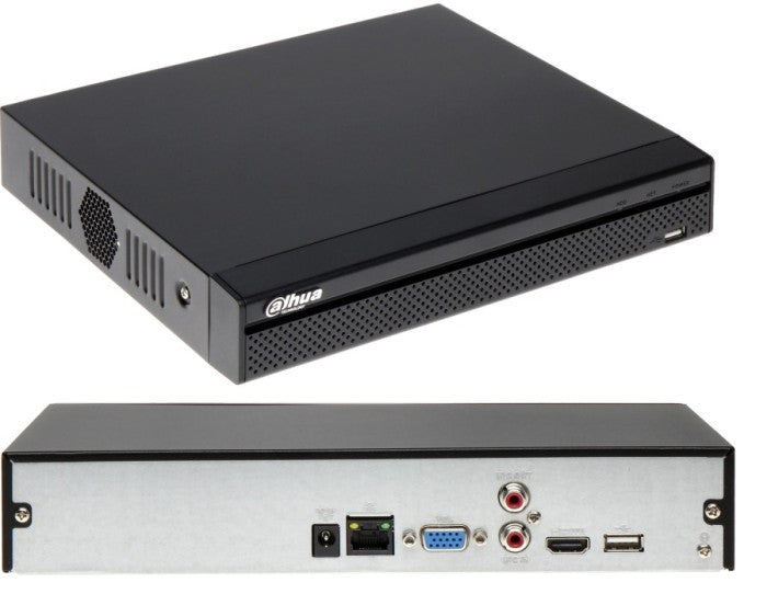 DAHUA 8 CHANNEL NVR 4108HS-4KS2/L METAL BODY - SUPPORTED UPTO 8MP - KUN TRADERS