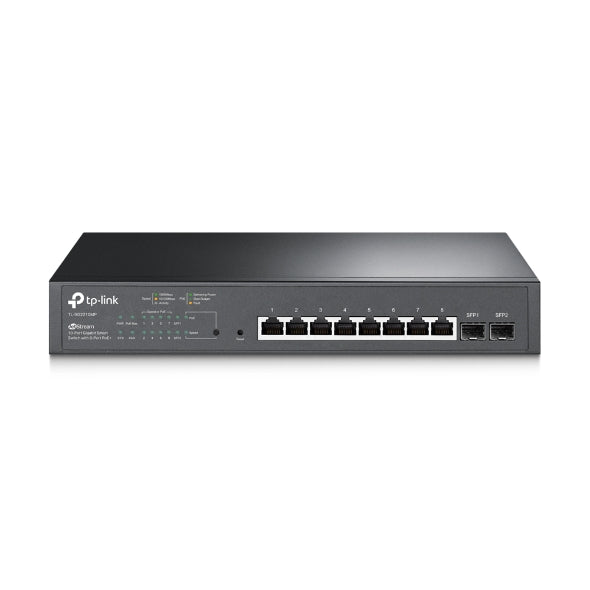 TP-LINK TL-SG2210MP JETSTREAM 8-PORT GIGABIT POE MANAGED SWITCH & 2 SFP PORTS- KUN TRADERS