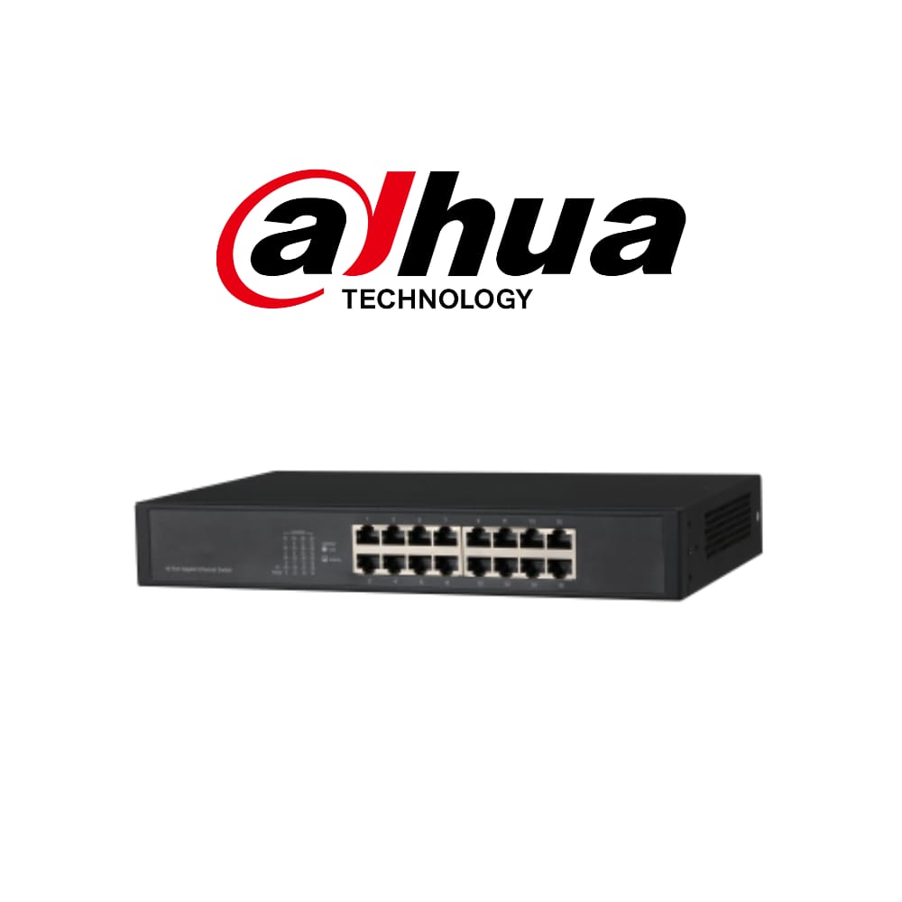 DAHUA DH-PFS3016-16GT 16-PORT POE GIGABIT SWITCH - KUN TRADERS