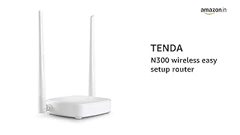 TENDA N301 WIRELESS 2 ANTENNA N300 Wi-Fi ROUTER - KUN TRADERS
