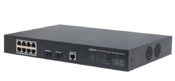 DAHUA DH-PFS4210-8GT-150 8-PORT POE GIGABIT MANAGED SWITCH - KUN TRADERS