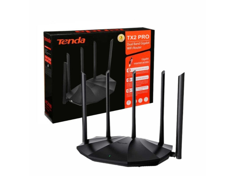 TENDA TX2 PRO DUAL-BAND GIGABIT Wi-Fi 6 ROUTER - KUN TRADERS