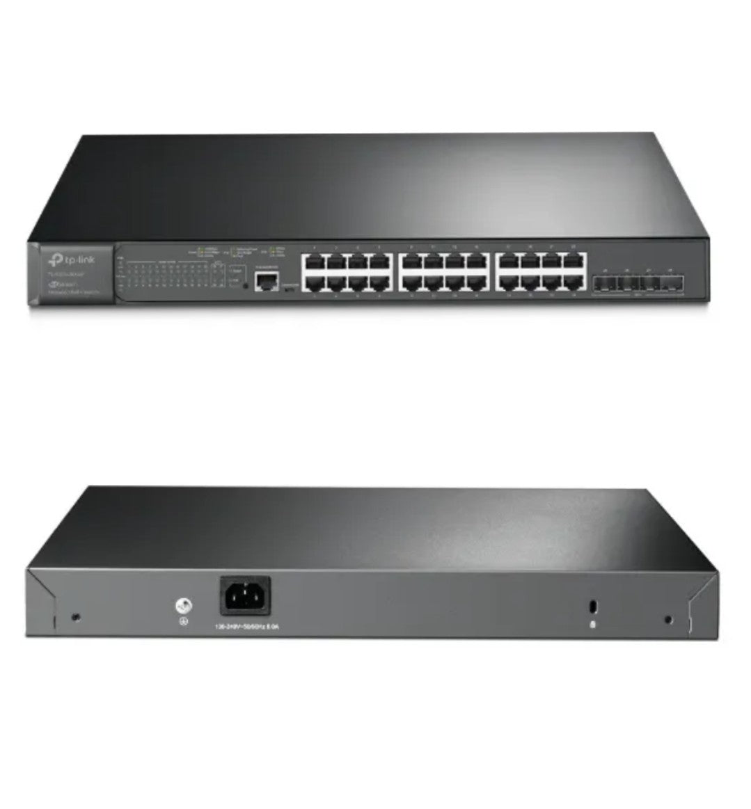 TP LINK TL-SG3428XMP JETSTREAM 24-PORT POE GIGABIT & 4-PORT 10GE SFP+ L2+ MANAGED SWITCH - KUN TRADERS