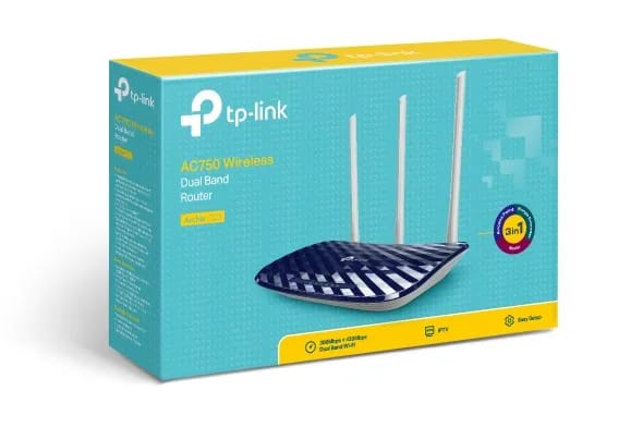 TP- LINK ARCHER C20 AC750 WIRELESS DUAL BAND ROUTER - KUN TRADERS