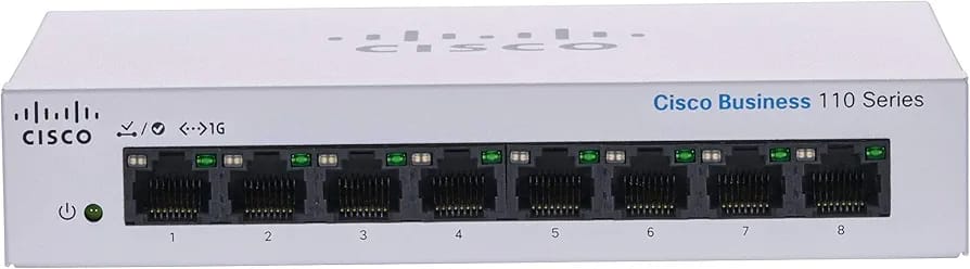 CISCO CBS110-8T-D 110 NON POE SERIES 8 PORT GIGABIT ETHERNET DESKTOP SWITHCH - KUN TRADERs