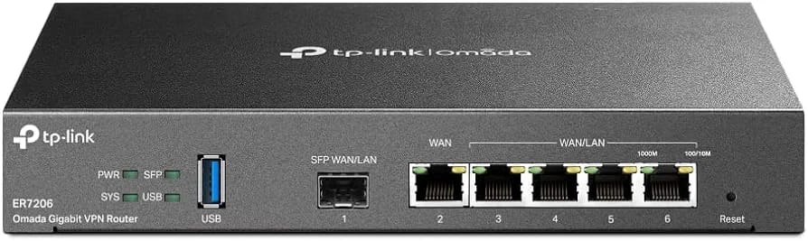 TP-LINK TL-ER7206 SAFESTREAM GIGABIT MULTI-WAN VPN ROUTER VER 1.0 - KUN TRADERS