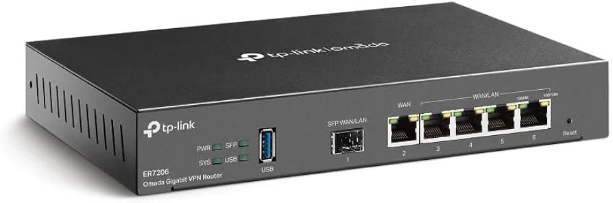 TP-LINK TL-ER7206 SAFESTREAM GIGABIT MULTI-WAN VPN ROUTER VER 1.0 - KUN TRADERS