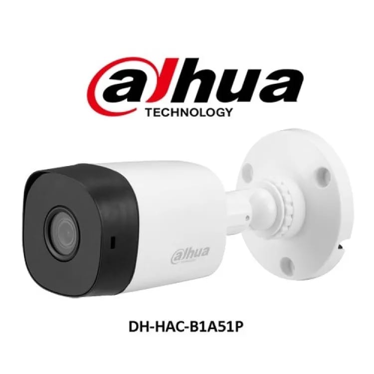 Dahua 5MP Bullet Camera - Outdoor Camera - 5MP CCTV CAMERA (DH-HAC-B1A51P)
