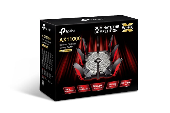 TP LINK ARCHER AX11000 TRI BAND WIF I6 GAMING ROUTER - KUN TRADERS