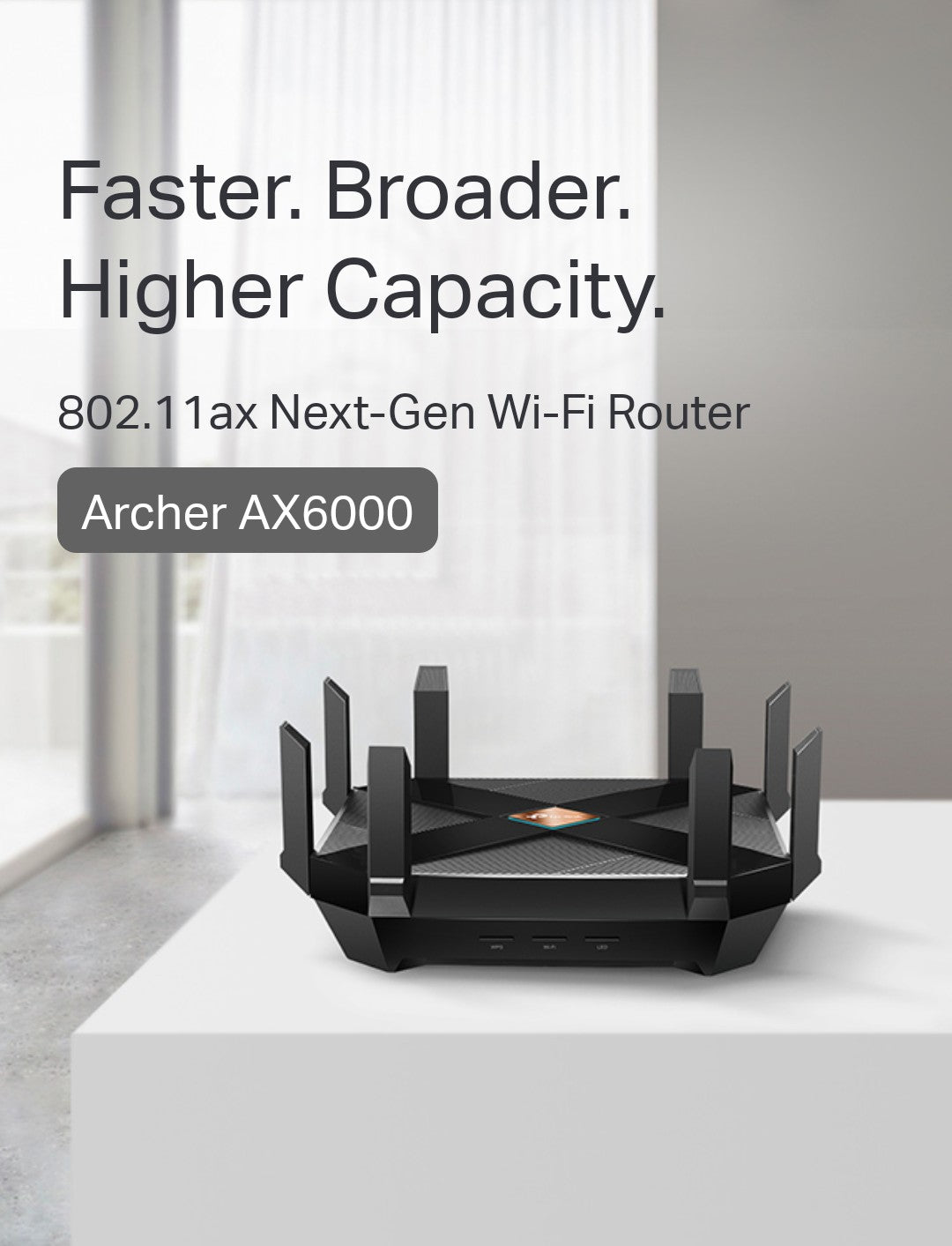 TP-LINK ARCHER AX6000 NEXT-GEN WIFI 6 ROUTER VER 1.0 - KUN TRADERS