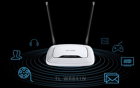 TP-LINK TL-WR841N 300Mbps WIRELESS N ROUTER - VER 14.0 - KUN TRADERS