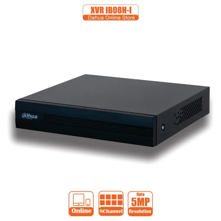 DAHUA 8 CHANNEL XVR1B08H-I DIGITAL VIDEO RECORDER 5MP SUPPORTED - KUN TRADERS