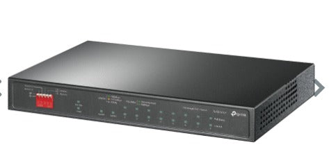 TL-SG1210P TP-LINK 10-PORT GIGABIT MANAGED POE+ SWITCH - 8 PORT POE+2 SFP - KUN TRADER