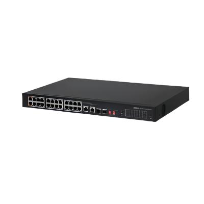 DAHUA 26 PORT UNMANAGED SWITCH WITH 24 POE PORT DH-PFS3226-24ET-240 - KUN TRADER