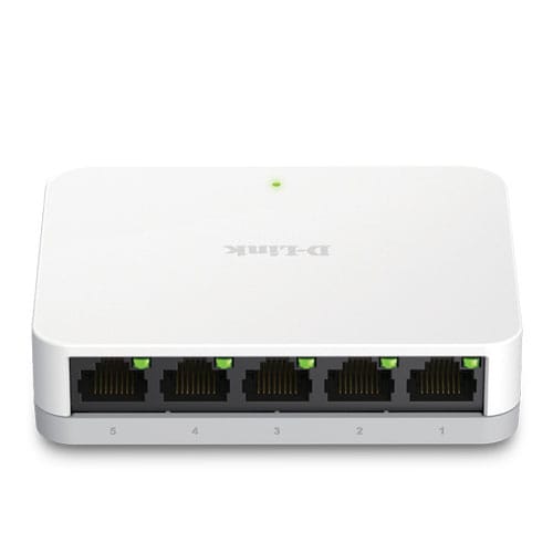 D-LINK DGS-1005A 5-PORT GIGABIT ETHERNET SWITCH - UNMANAGED, PLUG & PLAY- KUN TRADER