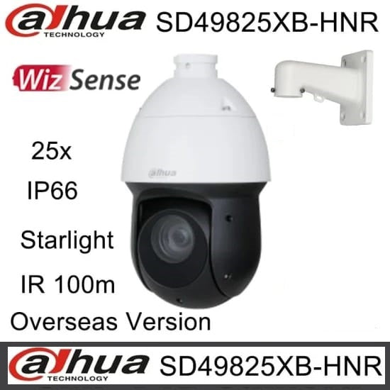 DAHUA SD49825XB-HNR QUALITY 8MP STRAIGHT 25X IR PTZ CAMERA - KUN TRADERS