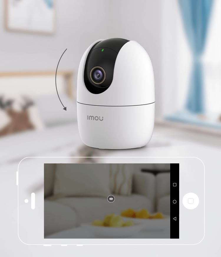 IMOU Ranger 2 | 4MP WIFI Dome Camera | Baby Monitoring | KUN TRADERS