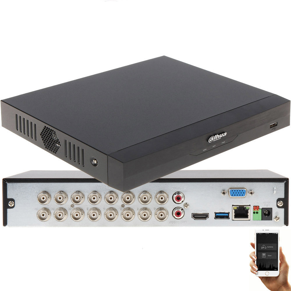 DAHUA 16 CHANNEL 5MP SUPPORTED XVR-5116HS-I3 WITH FACE DETECTION FEATURE - KUN TRADERS