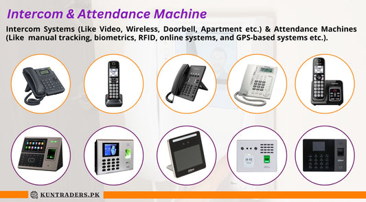 INTERCOM & ATTENDANCE MACHINE
