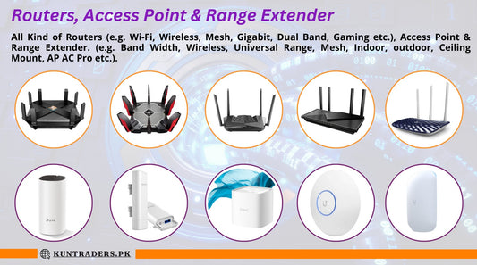 ROUTERS, ACCESS POINTS & RANGE EXTENDERS