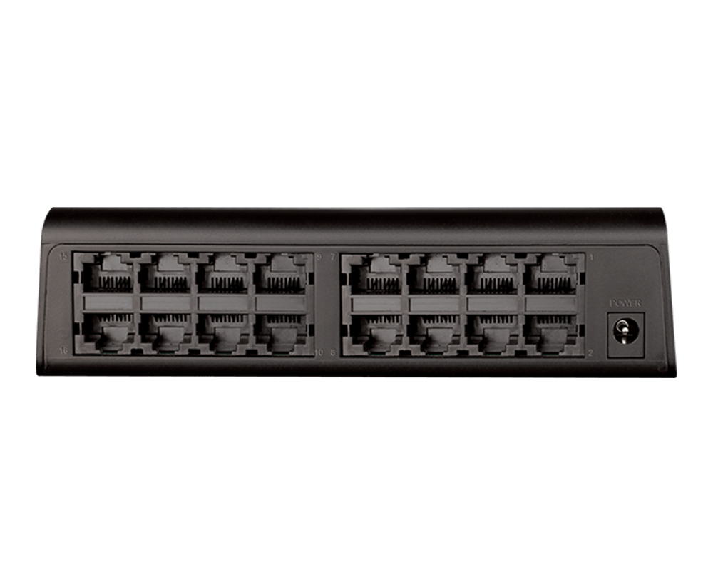 D-Link DES-1016A NON POE 16-PORT FAST ETHERNET SWITCH, 10/100Mbps, UNMANAGED - KUN TRADER