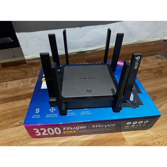 RUIJIE RG-EW3200GX PRO NETWORK DUAL BAND WI-FI ROUTER - KUN TRADERS
