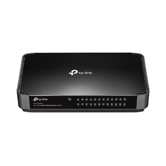 TP-LINK TL-SF1024M 24-PORT 10/100Mbps FAST ETHERNET UNMANAGED SWITCH- KUN TRADERS