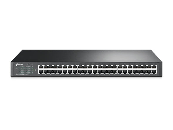 TP-LINK TL-SF1048 48-PORT FAST ETHERNET NON POE UNMANAGED SWITCH - RACKMOUNT - KUN TRADERS