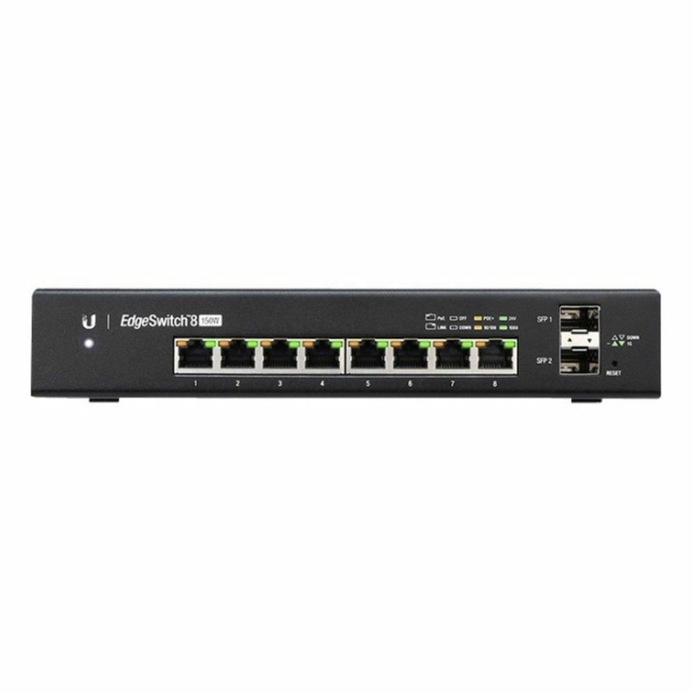 Ubiquiti ES-8-150W 8-Port Managed PoE+ Gigabit Switch with SFP, - KUN TRADER