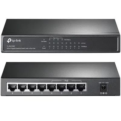 TP-LINK TL-SG1008P 8-PORT GIGABIT POE UNMANAGED SWITCH - KUN TRADERS