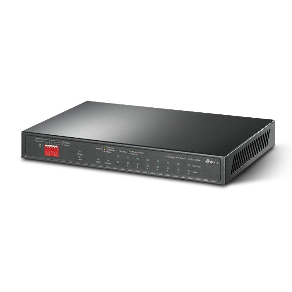 TP-INK TL-SG1210MP 10-PORT GIGABIT POE+ MANAGED SWITCH - KUN TRADERS