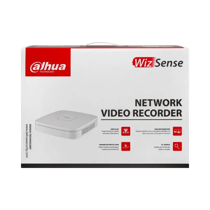 DAHUA 4 CHANNEL WITH 1 HARD DRIVE NVR4104-4KS2/L- SUPPORTED UPTO 4MP - KUN TRADERS