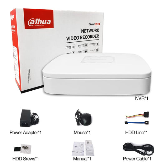 DAHUA 8 CHANNEL NVR4108-4KS2/L -  KUN TRADERS