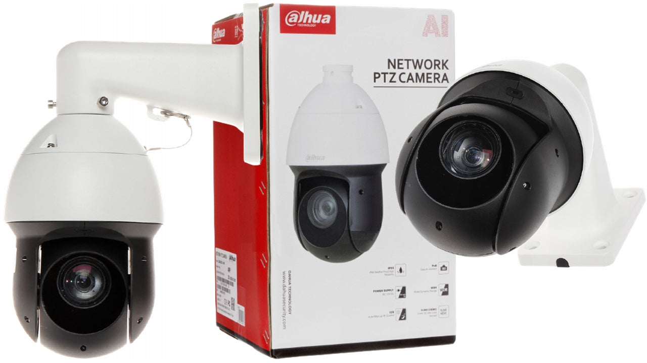 DAHUA IP 2MP CAMERA DH-SD49225XA-HNR-S2 WIZNSENSE PTZ 4.8 - 120mm MOTORIZED LENNS- KUN TRADERS