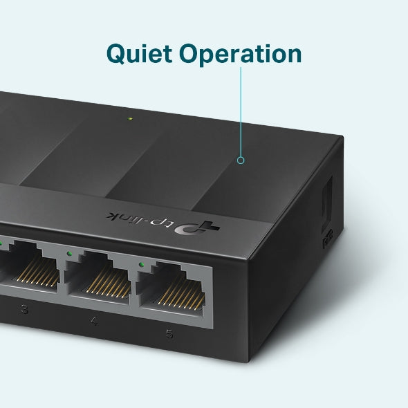 TP-LINK LS1005 5-PORT GIGABIT UNMANAGED NETWORK SWITCH - KUN TRADERS