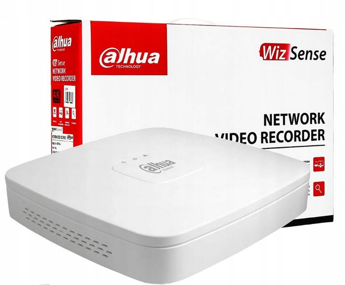 DAHUA 4 CHANNEL WITH 1 HARD DRIVE NVR4104-4KS2/L- SUPPORTED UPTO 4MP - KUN TRADERS