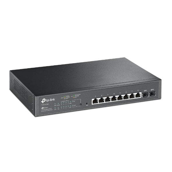 TP-LINK TL-SG2210MP JETSTREAM 8-PORT GIGABIT POE MANAGED SWITCH & 2 SFP PORTS- KUN TRADERS