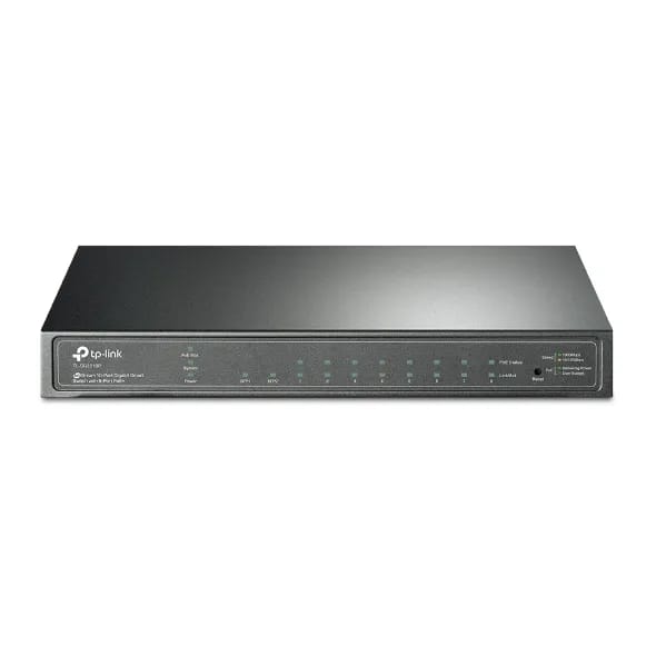 TP-LINK TL-SG2210P 8-PORT GIGABIT POE MANAGED SWITCH WITH 2 SFP SLOTS - KUN TRADERS