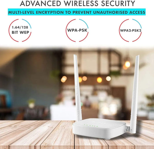 TENDA N301 WIRELESS 2 ANTENNA N300 Wi-Fi ROUTER - KUN TRADERS