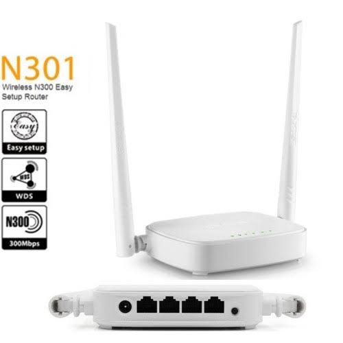 TENDA N301 WIRELESS 2 ANTENNA N300 Wi-Fi ROUTER - KUN TRADERS