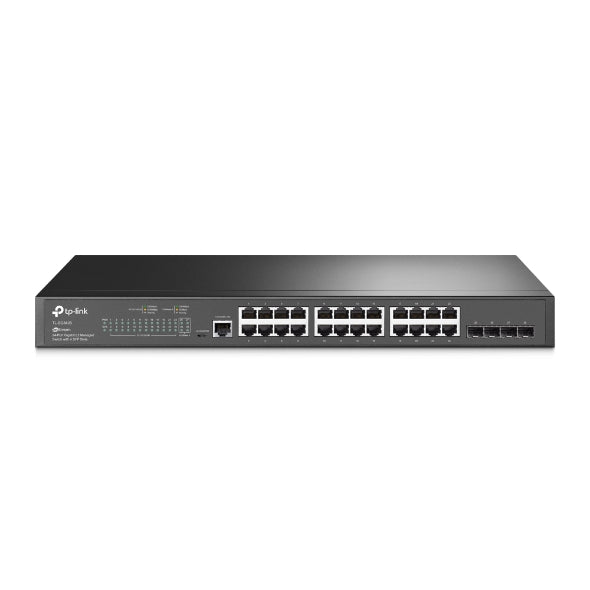 TP LINK TL-SG3428 JETSTREAM 24 PORT NON POE GIGABIT L2+ MANAGED SWITCH WITH 4 SFP SLOTS - KUN TRADERS